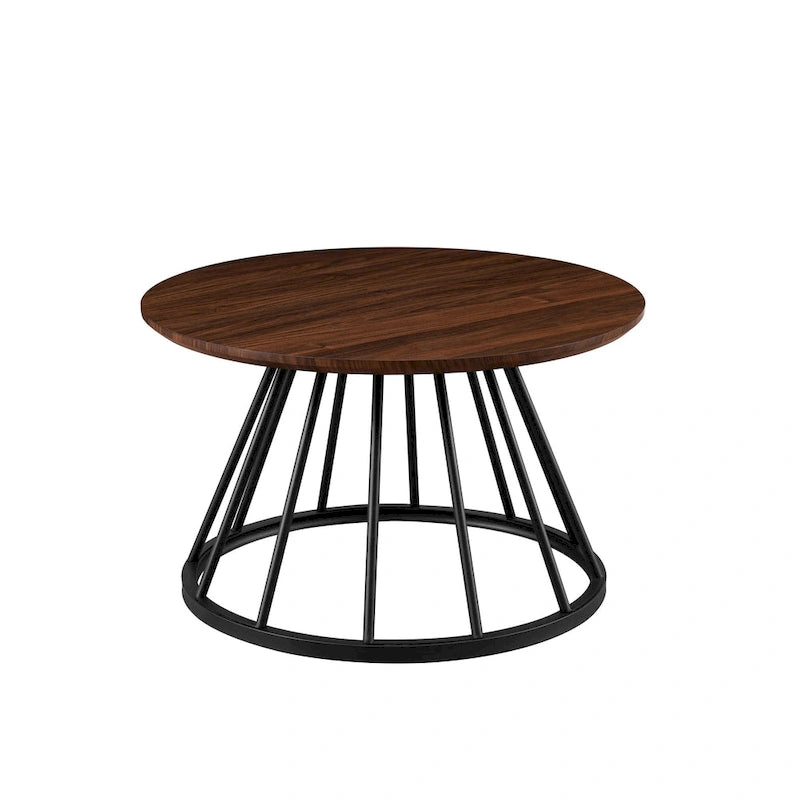 Moderner, runder Couchtisch, 76 cm Durchmesser