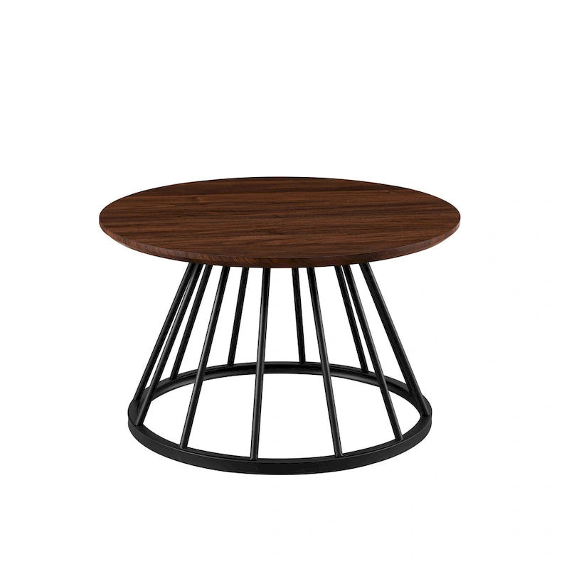 Moderner, runder Couchtisch, 76 cm Durchmesser