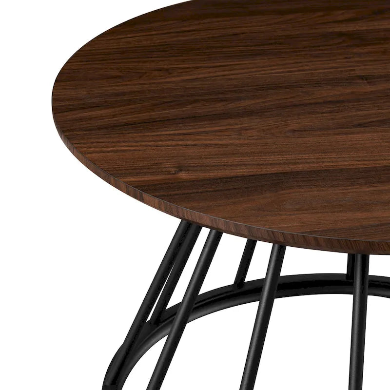 Moderner, runder Couchtisch, 76 cm Durchmesser
