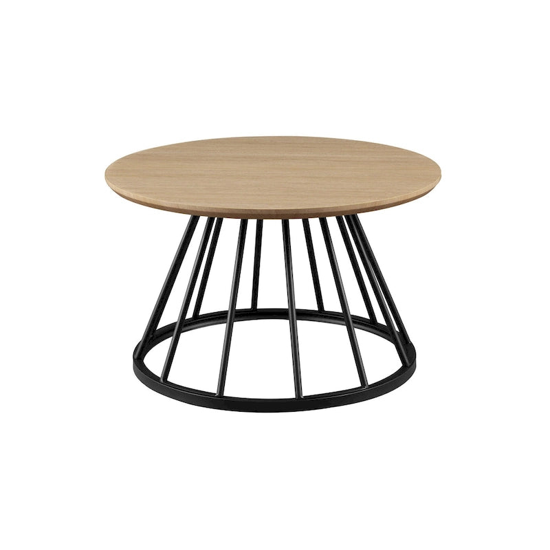 Moderner, runder Couchtisch, 76 cm Durchmesser