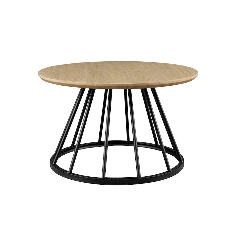 Moderner, runder Couchtisch, 76 cm Durchmesser