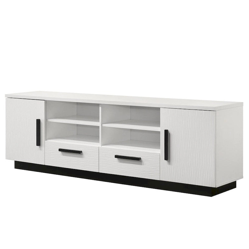 TV-Schrank aus Holz mit Schubladen und verstellbarem Einlegeboden