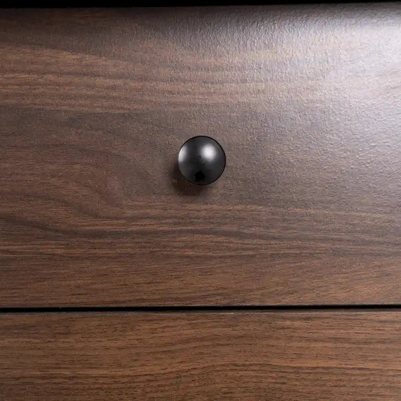 63 Mid Century TV-Ständer mit 2 Schränken und offenen Fächern, Entertainment Center für Fernseher bis 70 Zoll, TV-Konsole