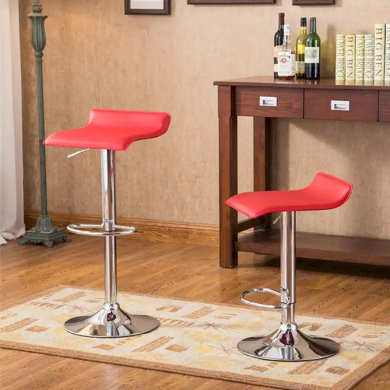Verstellbare drehbare Barhocker Chrome Air Lift (2er-Set)