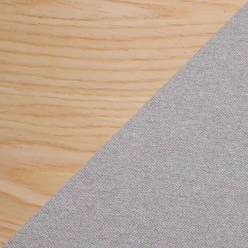 Mid-Century Stuhl mit konisch zulaufenden Holzbeinen (2er-Set)