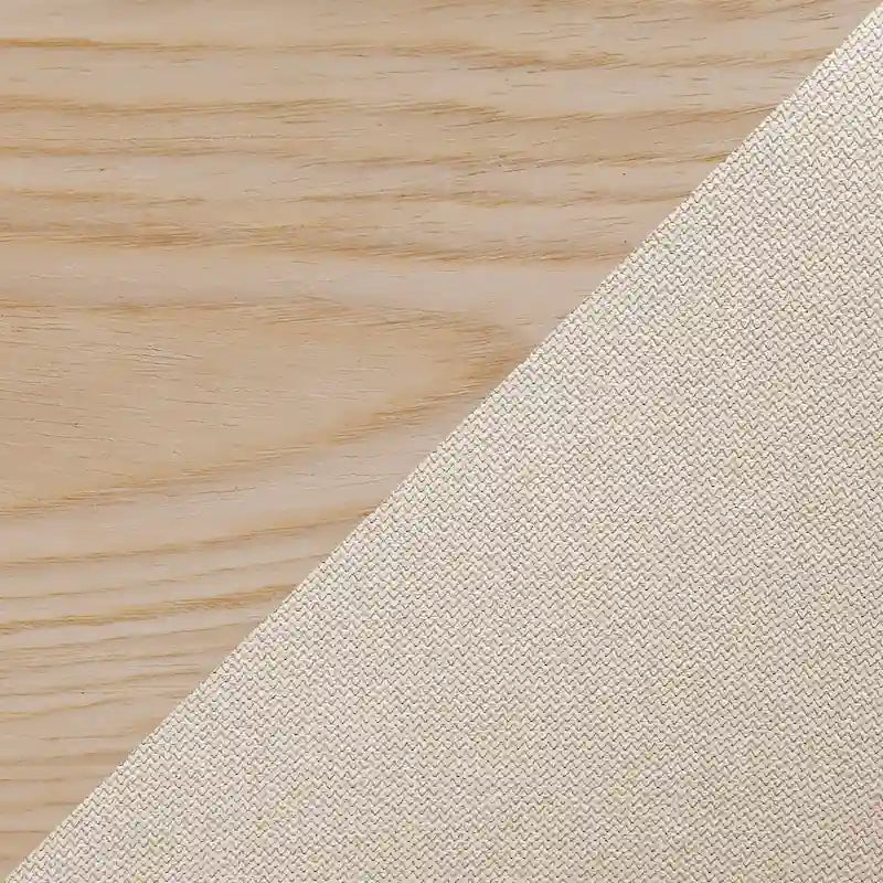 Mid-Century Stuhl mit konisch zulaufenden Holzbeinen (2er-Set)