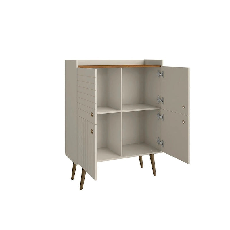45.5" Mid-Century Modern Akzentschrank