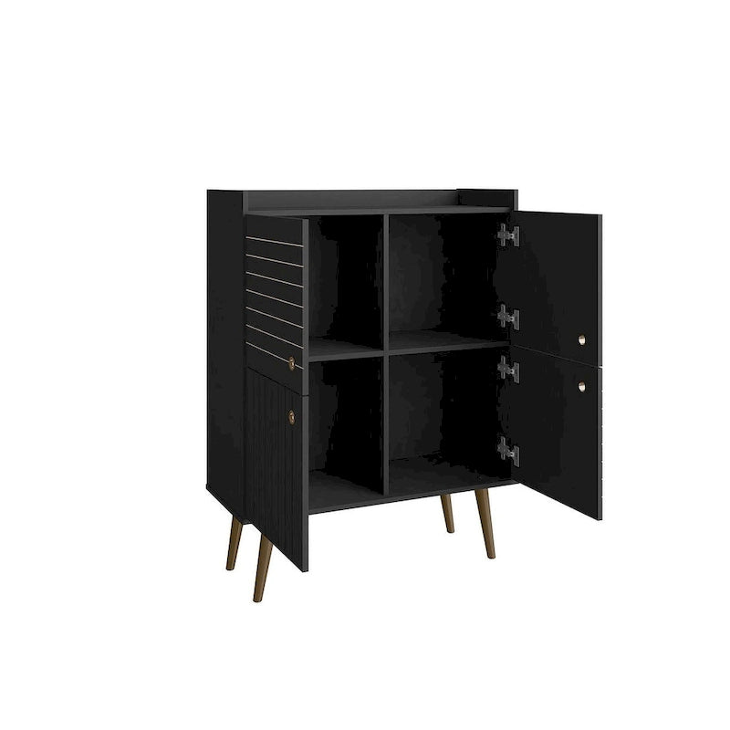 45.5" Mid-Century Modern Akzentschrank