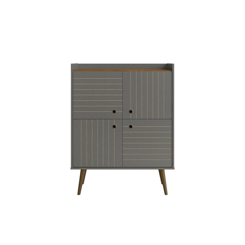 45.5" Mid-Century Modern Akzentschrank