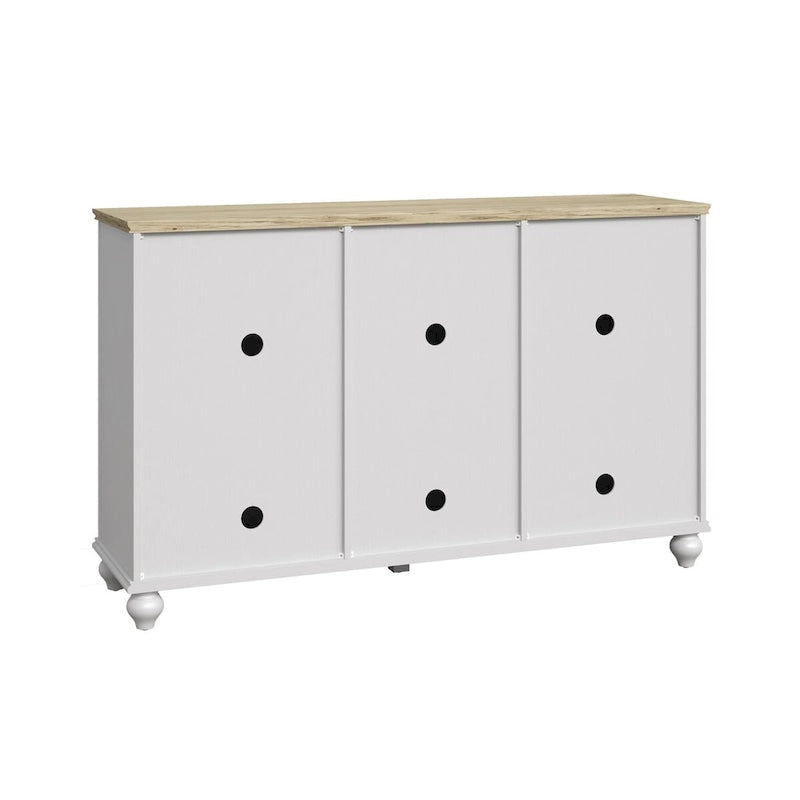 55 Vintage-Küchenanrichte mit Schubladen – 140 cm breit